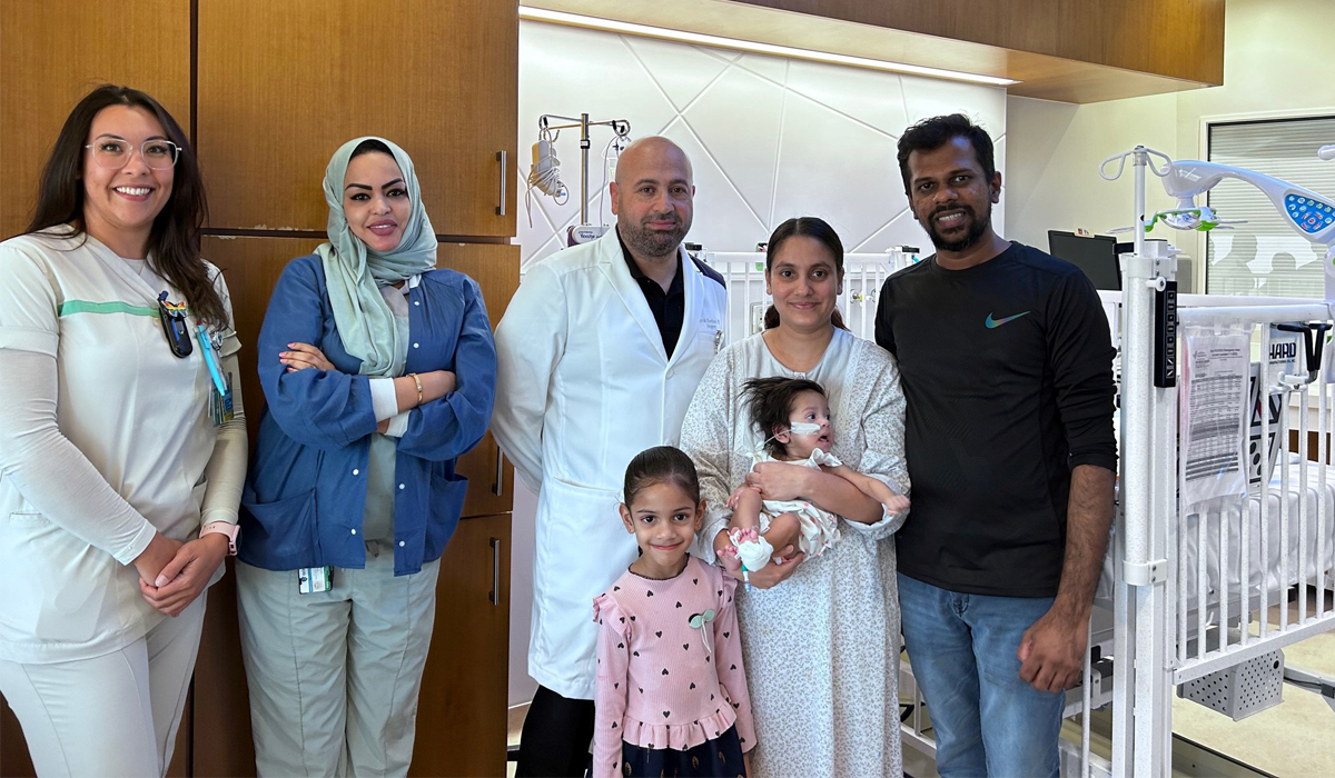 Sidra surgeons save baby with breathing and swallowing complications